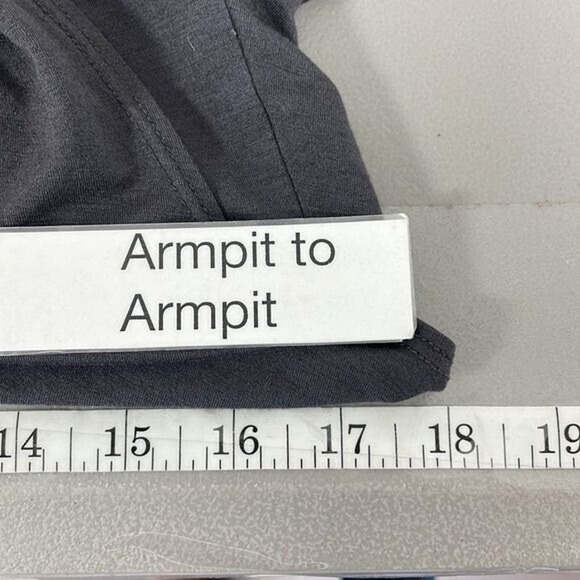 Vince Sleeveless Dress Grey Jersey Knit Modal Draped Size Small - Picture 10 of 15